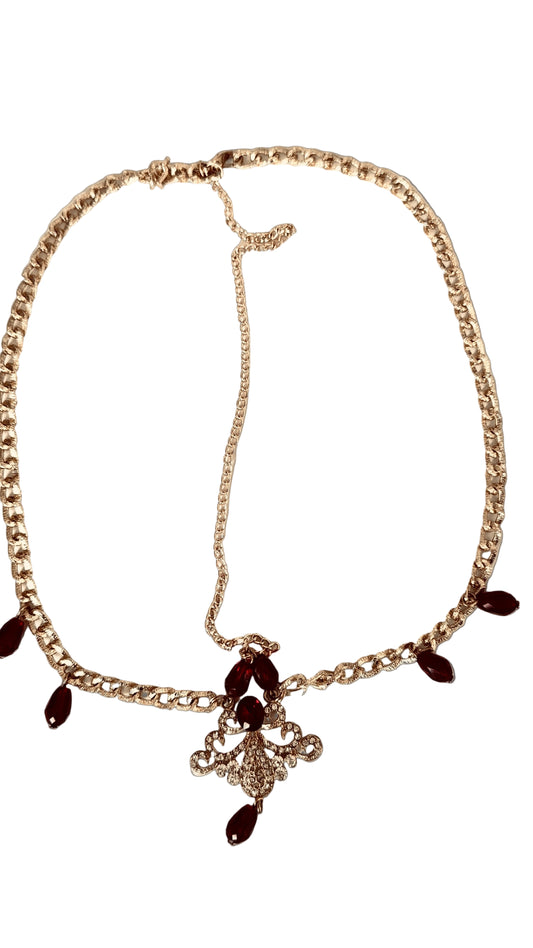 Elizabeth Gold Pomegranate Necklace – Marina Karelyan Couture (ELC Signature Jewelry)