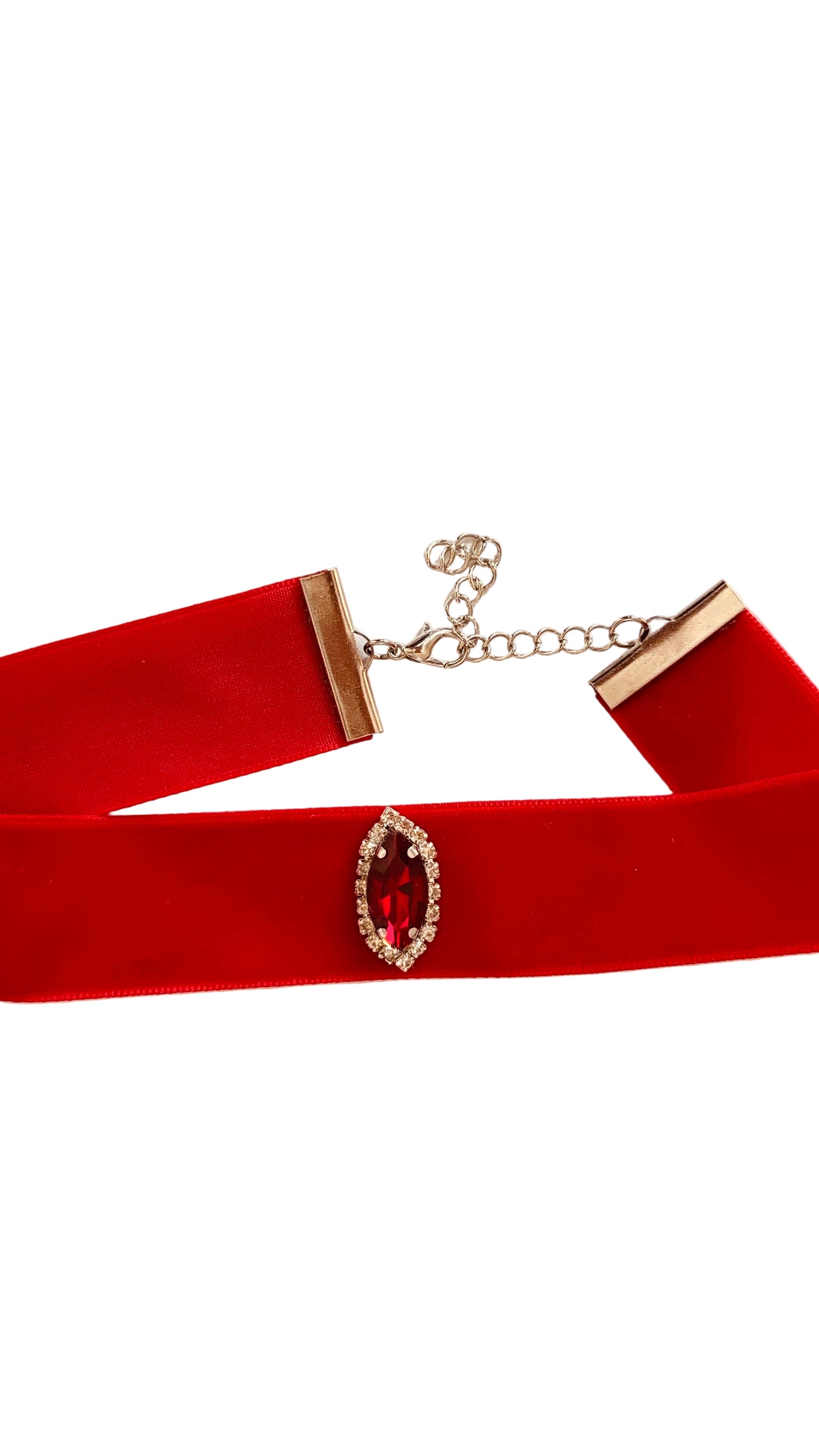 Elizabeth Velvet Ruby Choker – Marina Karelyan Couture (ELC Edition)